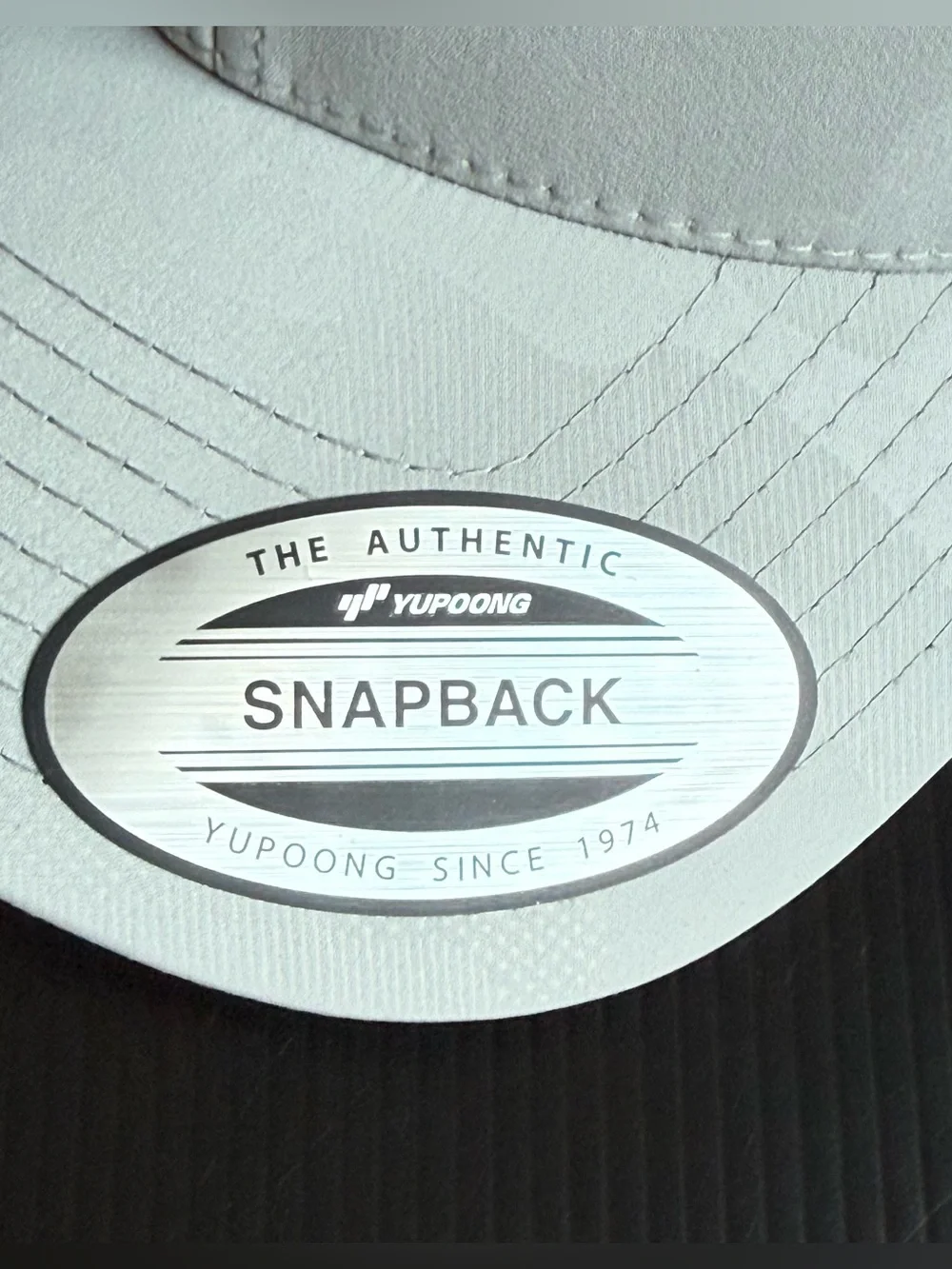 NWT Hooey O Classic Grey Camo Black Mesh Adjustable SnapBack Trucker Hat Cap